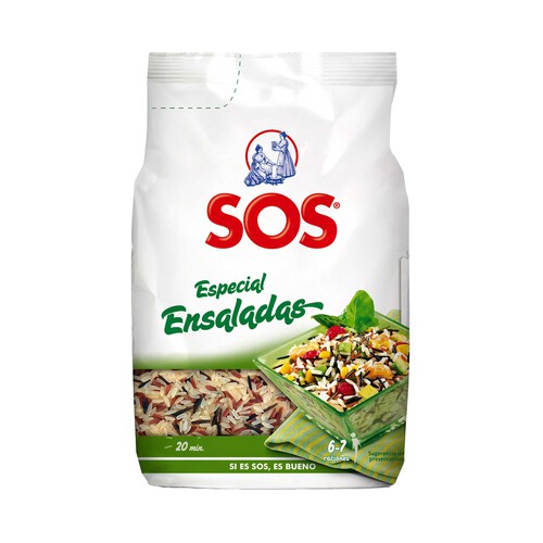 SOS Arroz especial ensaladas y guarniciones SOS 500 g.