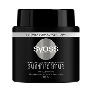 SYOSS Mascarilla intensiva 4 en 1 para cabello dañado SYOSS Salonplex repair 500 ml.