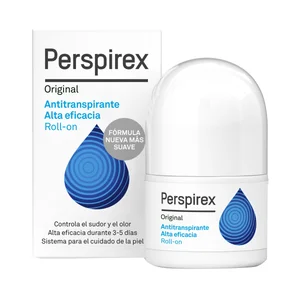 PERSPIREX Original Desodorante roll on unisex con acción antitranspirante 25 ml.