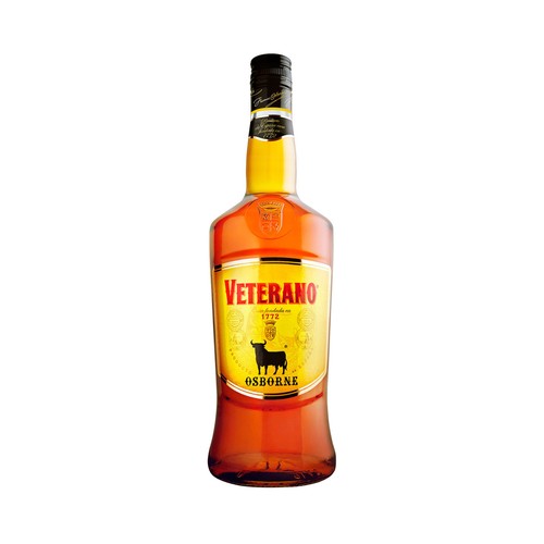 VETERANO Bebida espirituosa de Brandy VETERANO botella de 1 l.