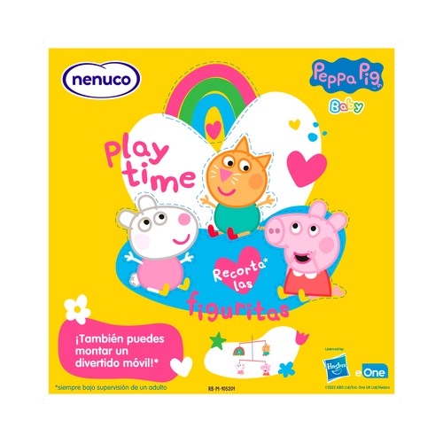 NENUCO Agua de colonia con fragancia original y vaporizador en spray NENUCO Peppa pig baby 240 ml.