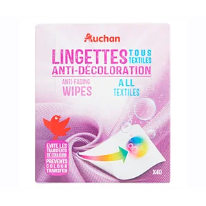 PRODUCTO ALCAMPO Toallitas antidecoloración para lavadoras PRODUCTO ALCAMPO 40 uds.