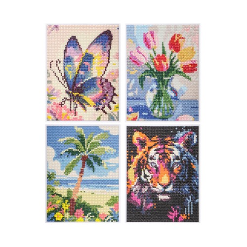 Cristal painting A5, modelos surtidos. ALCAMPO