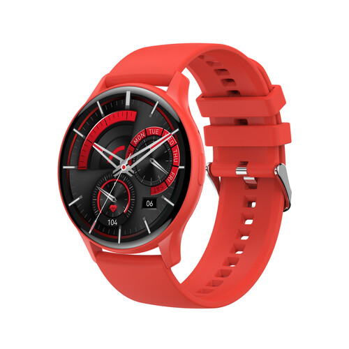 Smartwatch KSIX core red velvet.