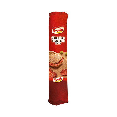 REVILLA Chorizo tradicional de calidad extra REVILLA 450 g.