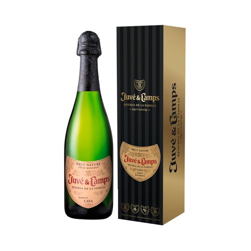 Cava brut nature gran reserva JUVÉ & CAMPS Reserva de la familia botella de 75 cl.