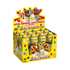 Imagen de LACASITOS Huevo chocolate con leche 23 g.