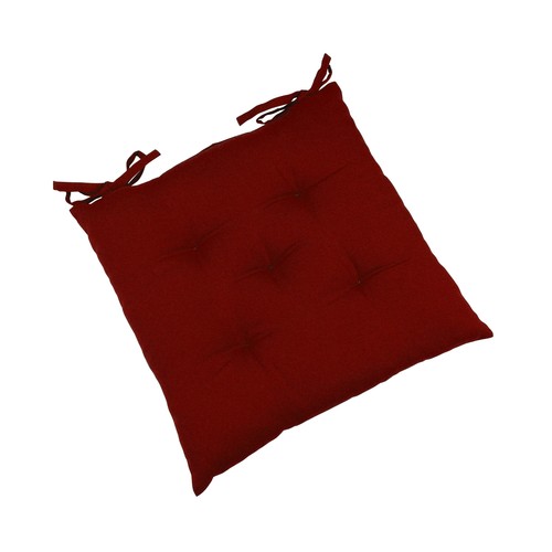 Cojín silla capitoné Tropic Fusion 40x40x5cm 100% algodón. ACTUEL