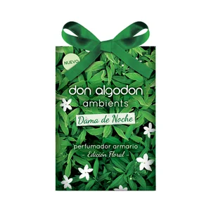 DON ALGODÓN Ambients Ambientador perfumador de armario con aroma a Dama de noche.