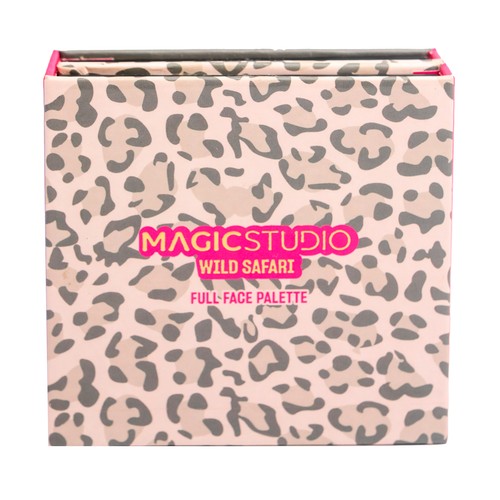 MAGIC STUDIO Wild safari Estuche de maquillaje con animalprint.