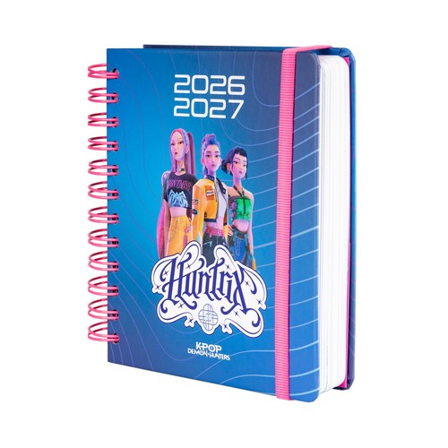 Agenda escolar 26/27 día página 11 meses Kpop Demon Hunters. GRUPO ERIK