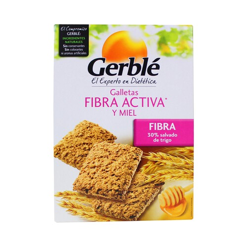 GERBLÉ Galletas de fibra activa GERBLE 400 g.