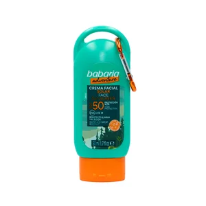 BABARIA Adventure Protector solar facial con FPS 50 (muy alto) 50 ml.