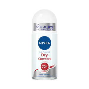 NIVEA Desodorante roll on para mujer con protección antitranspirante hasta 72 horas NIVEA Dry comfort 50 ml