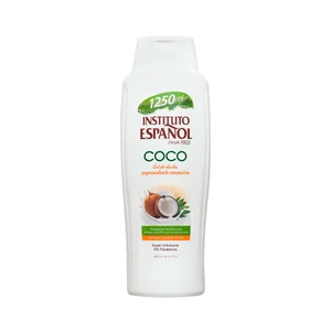 INSTITUTO ESPAÑOL Gel para ducha o baño super hidratante con activos de coco INSTITUTO ESPAÑOL 1250 ml.