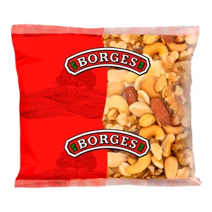 BORGES Cocktail frutos secos nobles fritos con sal  500 g.