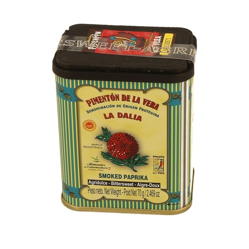 LA DALIA Pimentón agridulce en lata de 70 g.
