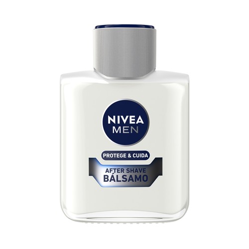 NIVEA Men protege & cuida Bálsamo after shave hidratante con Pro vitamina B5 100 ml.