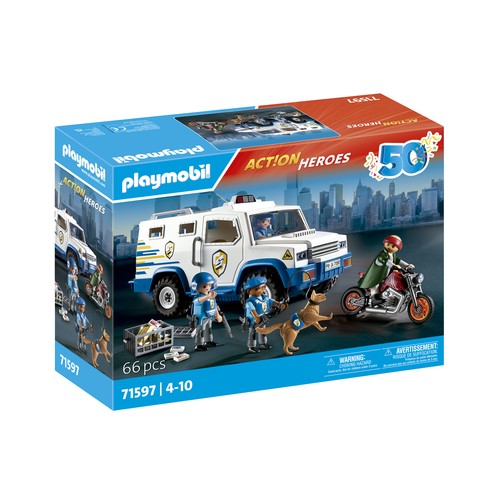 PLAYMOBIL.  Transportador de dinero