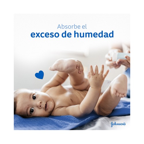 JOHNSON´S Baby Talco suave de uso diario, para bebes, niños y adultos, para piel delicada 200 g.