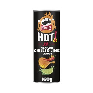 Imagen de PRINGLES Flame Patatas sabor chilli y lima 160g.