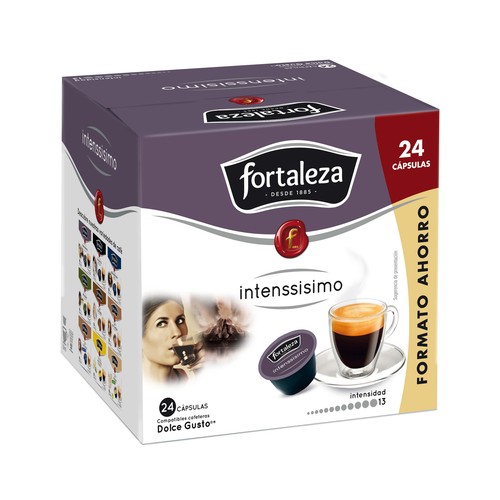 FORTALEZA INTENSSISIMO Café en cápsulas I13, 24 uds.