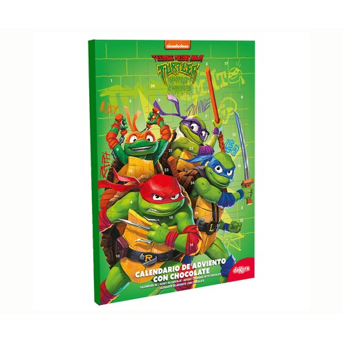 TORTUGAS NINJA Calendario adviento tortugas ninja 50 g