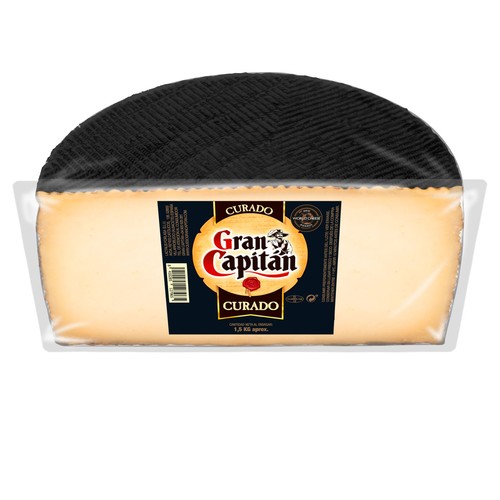 GRAN CAPITÁN Queso mezcla curado, media pieza.