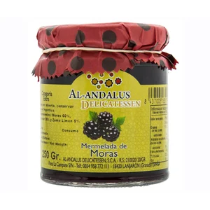 AL ANDALUS Mermelada de mora 250 g.