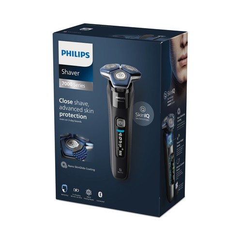 Afeitadora eléctrica Seco y Mojado PHILIPS S7886/35, cabezal flexible.