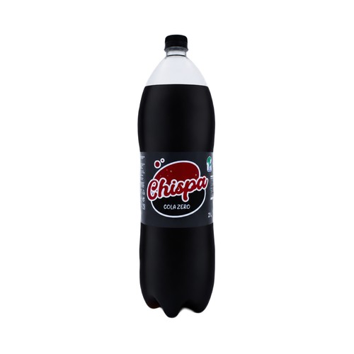 LA CHISPA Bebida refrescante zero con sabor a cola botella de 2 l.