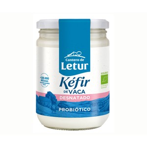 Cantero de Letur Kefir de Vaca Desnatado Ecológico 420 G.
