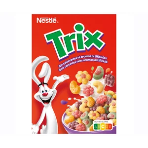 NESTLÉ Cereales con sabor fruta trix 300 g.