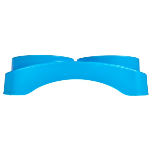 PRODUCTO ALCAMPO Cuenco doble de acero inoxidable de  32.8 x 18.8 x 8.5 cm.