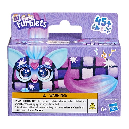 Peluches Furby DJ Furblets con sonidos, modelos surtidos +6 Años. HASBRO