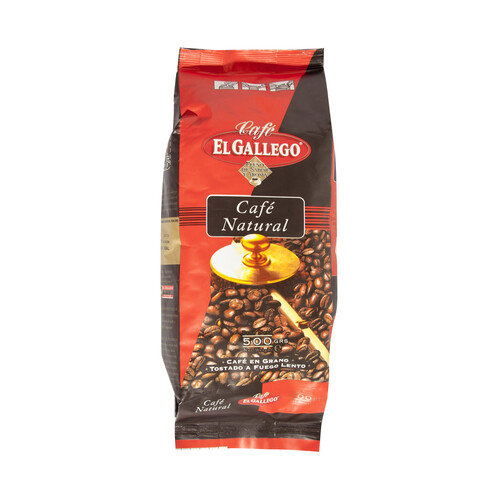 Café en grano de Colombia 100% GALLEGO 500 gr,