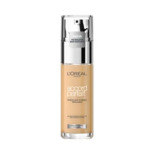 L´ORÉAL PARIS Accord parfait Tono 3D Golden beige Base maquillaje con textura fundente y sin efecto máscara.