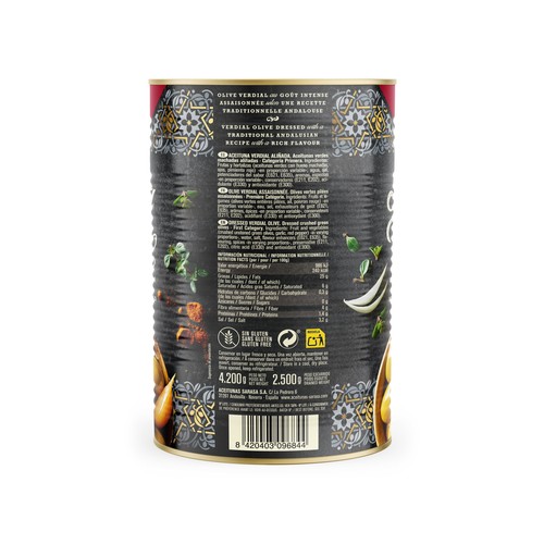 SARASA Aceitunas La Receta del Cortijo SARASA 2.5 kg