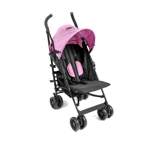 Silla de paseo Emy, color rosa,  AUCHAN BABY.