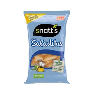 SNATT´S Saladitos Snacks de pan 240 g.