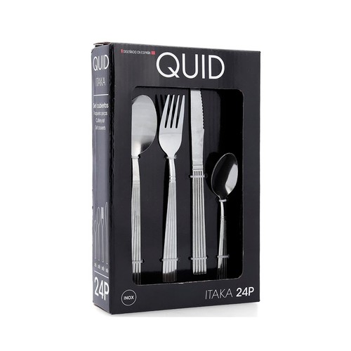 Set de 24 cubiertos chuleteros inoxidables, ADI HOGAR Y HOSTELERÍA IBERIA.