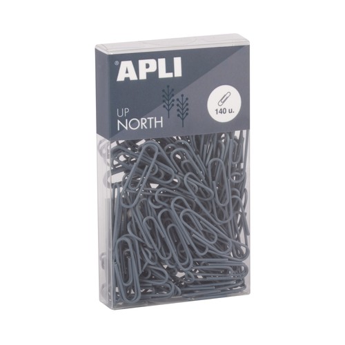 Clips 140 piezas 28mm color azul. APLI UP NORTH