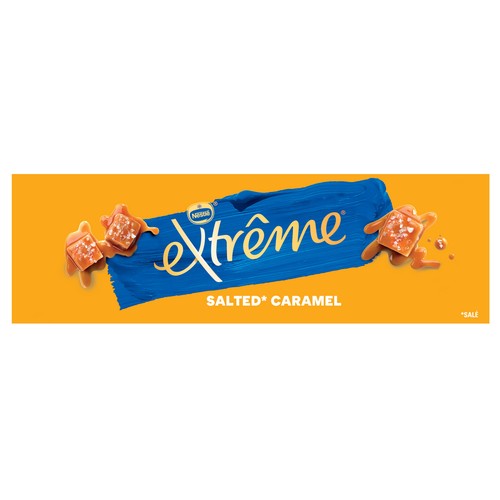 EXTRÉME de Nestle Cono de helado de vainilla y caramelo salado 6 x 110 ml.