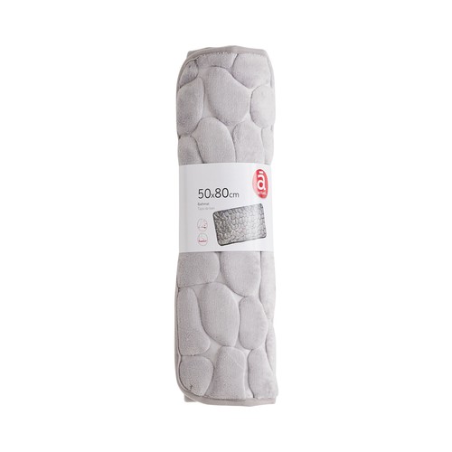 Alfombra de baño acolcjada, 50x80cm., 1110g/m² ATUEL.