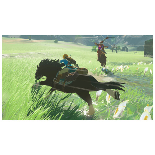 The legend of Zelda Breath of the wild para Nintendo Switch. Género: acción, rol, aventura. PEGI: 12.