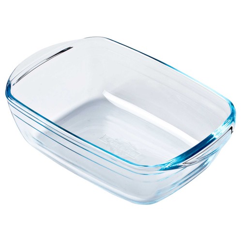 Fuente de borosilicato rectangular, 23x15x7 cm, 1.2 litros, OCUISINE AIRFRYER