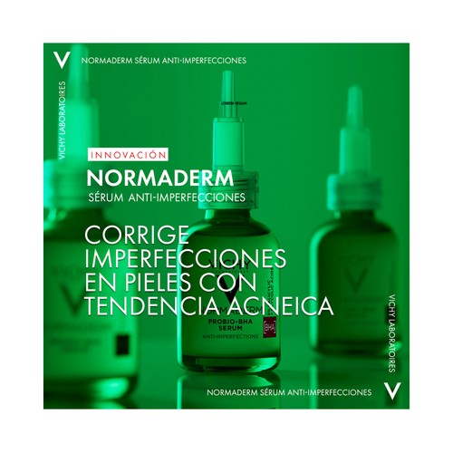 VICHY Sérum anti imperfecciones para pieles propensas al acné VICHY Normaderm probio-bha 30 ml.
