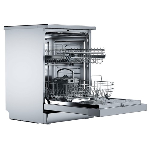 Lavavajillas TEKA DFS26650SS inox, capacidad: 13 servicios, clasificación energética: E, H: 84,5cm, A: 59,8cm, F: 60cm.