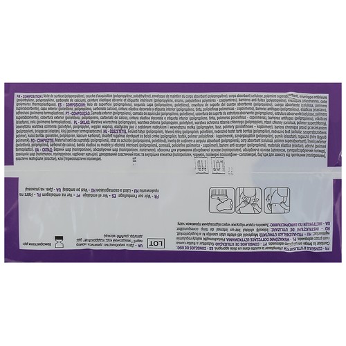 PRODUCTO ALCAMPO Bragas de incontencia nocturna blancas, ultra absorbentes talla M (70 - 100 cm) 10 uds.