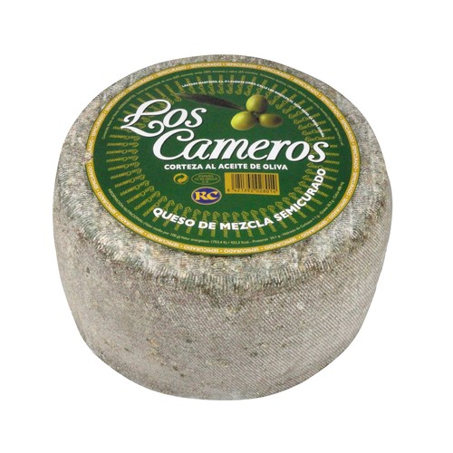 LOS CAMEROS Queso semicurado mezcla, cuña.